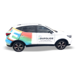 edufolio vehicle wrap