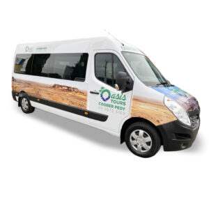 oasis tours bus wrap