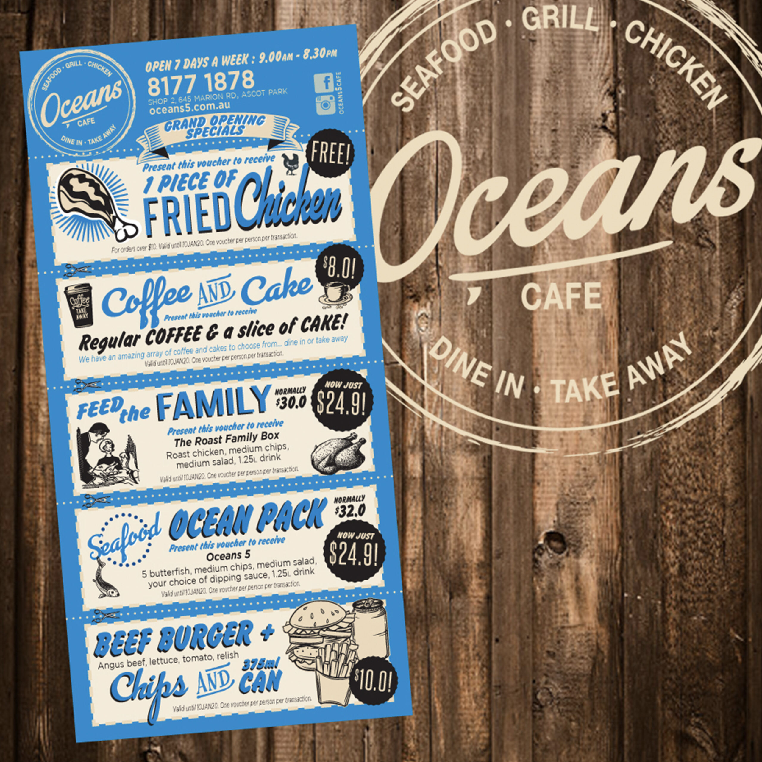 oceans vouchers