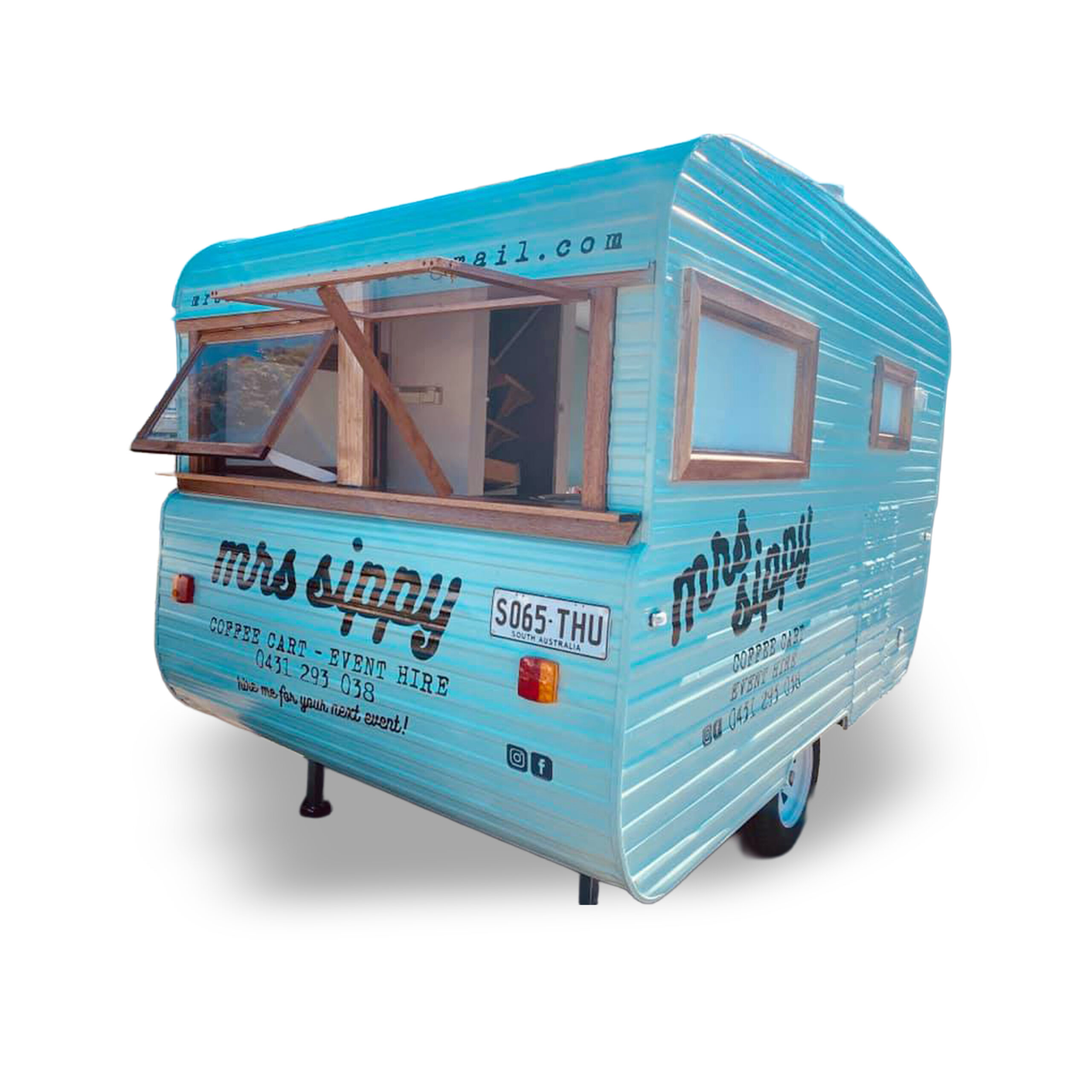 mrs sippy caravan wrap design