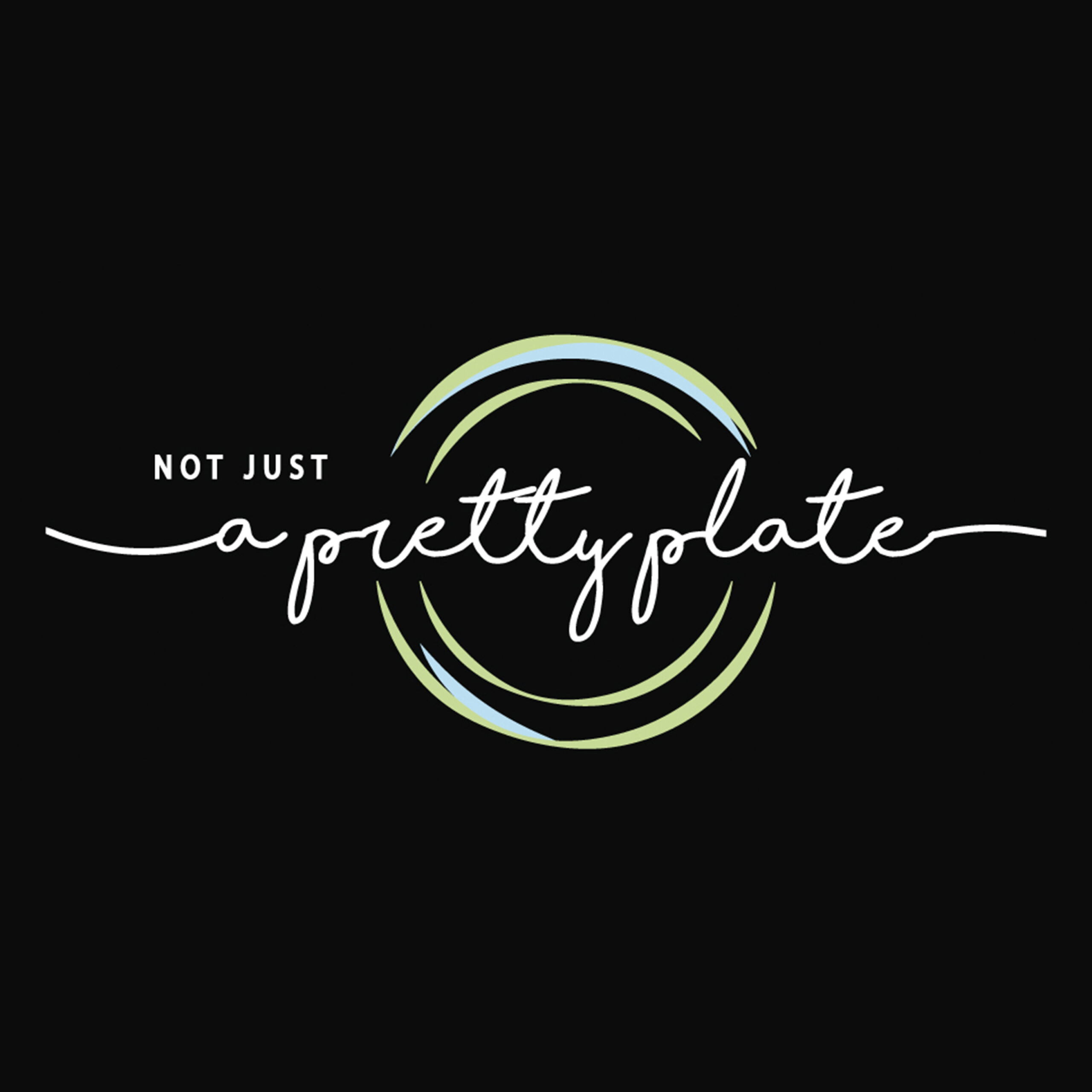 not just a pretty plate logo