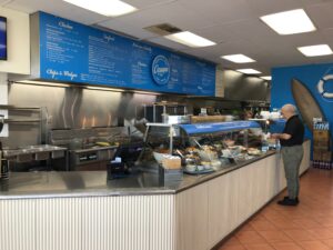 oceans marion menuboard & counter